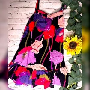 Gap Kids Girls Floral Dress 6/7 6 7 Back To School Picture Day